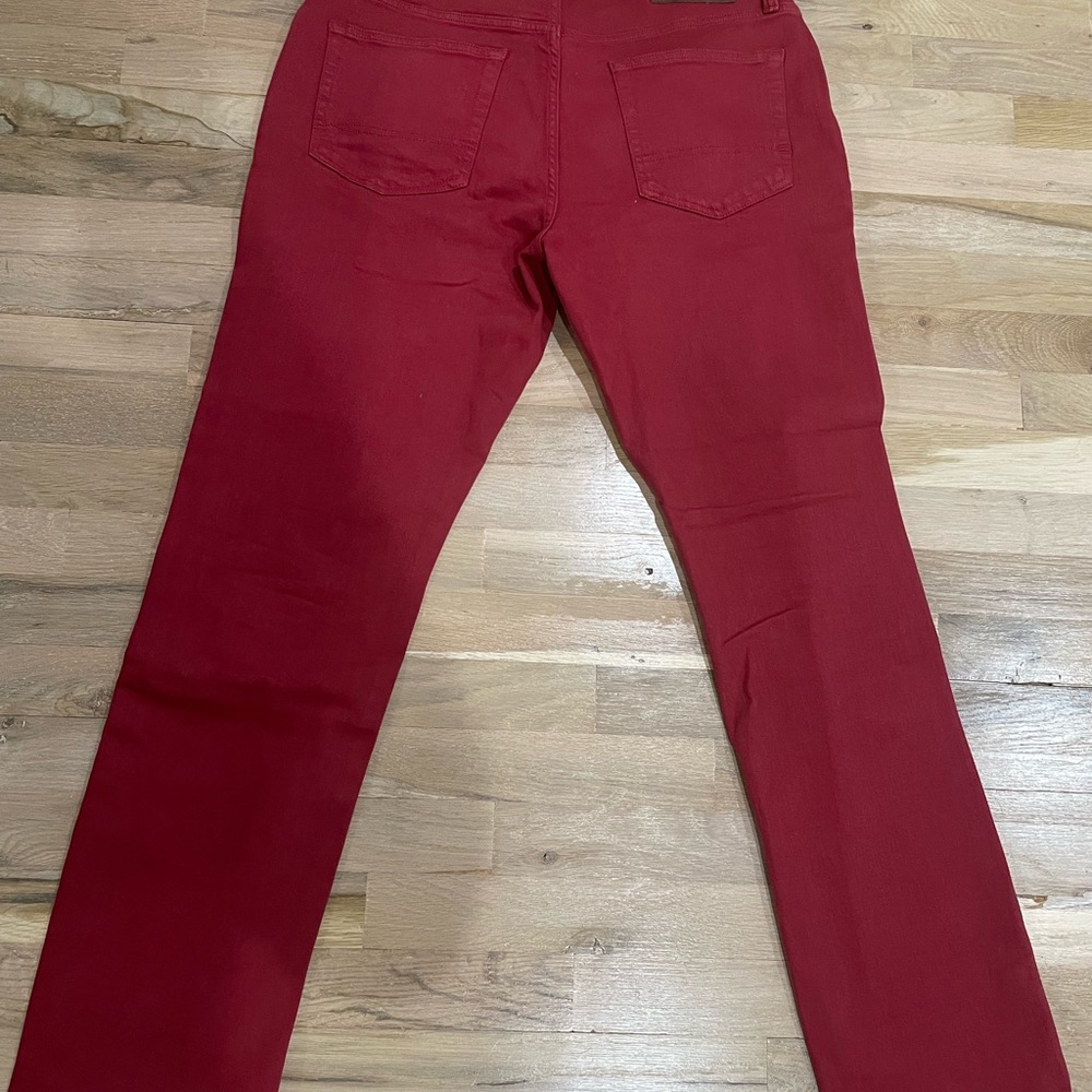 Tommy Hilfiger red soft jeans
